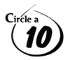 Circle a 10